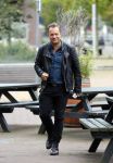 Amsterdam 7 oktober 2015
Carlo Boszhard en zijn vriend Herald bij de presentatie van zijn nieuwe programma.