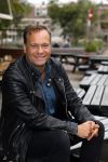 Amsterdam 7 oktober 2015
Carlo Boszhard en zijn vriend Herald bij de presentatie van zijn nieuwe programma.
