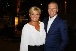 Amsterdam 19 september 2015
De modeshow van Mart Visser in het conservatorium hotel. Caroline Tensen met man Ernst jan Smids