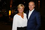 Amsterdam 19 september 2015
De modeshow van Mart Visser in het conservatorium hotel. Caroline Tensen met man Ernst jan Smids