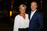Amsterdam 19 september 2015
De modeshow van Mart Visser in het conservatorium hotel. Caroline Tensen met man Ernst jan Smids