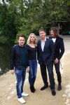 Amsterdam, 21 September 2015
Perspresentatie Dokter Tinus  Dr. Tinus
Cast met Thom Hoffman, Tygo Gernandt, Jennifer Hoffman en Job Bovenlander