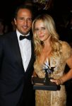 Amsterdam 15 oktober 2015
Uitreiking van de 50e televizierring in carre.
Chantal Janzen met man Marco