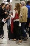 Schiphol 17 oktober 2015
Vhristie de nieuwe vriendin van Rafael v d Vaart komt aan op schiphol nadat ze 5 dagen in Sevilla is geweest.