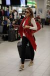 Schiphol 17 oktober 2015
Vhristie de nieuwe vriendin van Rafael v d Vaart komt aan op schiphol nadat ze 5 dagen in Sevilla is geweest.