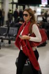 Schiphol 17 oktober 2015
Vhristie de nieuwe vriendin van Rafael v d Vaart komt aan op schiphol nadat ze 5 dagen in Sevilla is geweest.