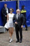 Den Haag 15 september 2015
Prinsjesdag 2015 met Koning Willem Alexander Koningin Maxima prins Constantijn en Prinses Laurentien. Dit jaar wordt de gouden koets voorlopig voor het laatst gebruikt. Dion Graus met vrouw