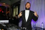 Amsterdam 15 oktober 2015
Uitreiking van de 50e televizierring in carre. DJ La Fuente Job Smeltzer met Nicky Opheij ( winnares Hollands next top model.