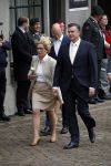 Den Haag 15 september 2015
Prinsjesdag 2015 met Koning Willem Alexander Koningin Maxima prins Constantijn en Prinses Laurentien. Dit jaar wordt de gouden koets voorlopig voor het laatst gebruikt. Emiel Roemer met vrouw