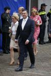 Den Haag 15 september 2015
Prinsjesdag 2015 met Koning Willem Alexander Koningin Maxima prins Constantijn en Prinses Laurentien. Dit jaar wordt de gouden koets voorlopig voor het laatst gebruikt. Emiel Roemer met vrouw