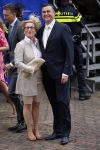 Den Haag 15 september 2015
Prinsjesdag 2015 met Koning Willem Alexander Koningin Maxima prins Constantijn en Prinses Laurentien. Dit jaar wordt de gouden koets voorlopig voor het laatst gebruikt. Emiel Roemer met vrouw