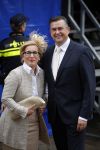Den Haag 15 september 2015
Prinsjesdag 2015 met Koning Willem Alexander Koningin Maxima prins Constantijn en Prinses Laurentien. Dit jaar wordt de gouden koets voorlopig voor het laatst gebruikt. Emiel Roemer met vrouw