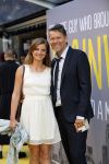 Amsterdam 12 augustus 2015  
Premiere Trainreck in Tuschinski.
Erik v d Hoff  met ....