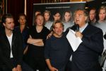 Amsterdam 16 september 2015
Perspresentatie Baantjer Live 2, Gaby Milder, Roben Mitchell van den Dungen, Hayo Kruijff, Nienke Sikkens, Beau Schneider, Peter Tuinman, Peter Romer. Erwin v Lambaart is de producent