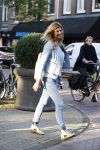 Amsterdam 12 oktober 2015Estelle Cruijff en Leco v Zadelhoff op de cornelis schuytstraat