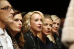 Amsterdam 19 september 2015
De modeshow van Mart Visser in het conservatorium hotel. Eva Jinek