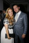 Haarlem 12 oktober 2015
Premiere meisje met het rode haar in schouwburg van haarlem.
Fabienne de Vries met vriend