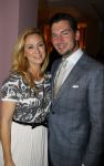 Haarlem 12 oktober 2015
Premiere meisje met het rode haar in schouwburg van haarlem.
Fabienne de Vries met vriend