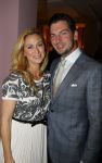 Haarlem 12 oktober 2015
Premiere meisje met het rode haar in schouwburg van haarlem.
Fabienne de Vries met vriend