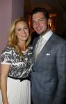 Haarlem 12 oktober 2015
Premiere meisje met het rode haar in schouwburg van haarlem.
Fabienne de Vries met vriend