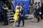 Den Haag 15 september 2015
Prinsjesdag 2015 met Koning Willem Alexander Koningin Maxima prins Constantijn en Prinses Laurentien. Dit jaar wordt de gouden koets voorlopig voor het laatst gebruikt. Fleur Agema met man