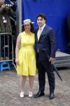 Den Haag 15 september 2015
Prinsjesdag 2015 met Koning Willem Alexander Koningin Maxima prins Constantijn en Prinses Laurentien. Dit jaar wordt de gouden koets voorlopig voor het laatst gebruikt. Fleur Agema met man