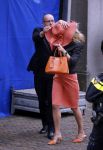 Den Haag 15 september 2015
Prinsjesdag 2015 met Koning Willem Alexander Koningin Maxima prins Constantijn en Prinses Laurentien. Dit jaar wordt de gouden koets voorlopig voor het laatst gebruikt. De hoed van de vrouw van Fred Teeven waait weg