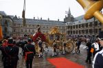 Den Haag 15 september 2015
Prinsjesdag 2015 met Koning Willem Alexander Koningin Maxima prins Constantijn en Prinses Laurentien. Dit jaar wordt de gouden koets voorlopig voor het laatst gebruikt.
