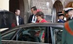 Den Haag 15 september 2015
Prinsjesdag 2015 met Koning Willem Alexander Koningin Maxima prins Constantijn en Prinses Laurentien. Dit jaar wordt de gouden koets voorlopig voor het laatst gebruikt. Hans v d Broek met vrouw