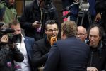 Den Haag 15 september 2015
Prinsjesdag 2015 met Koning Willem Alexander Koningin Maxima prins Constantijn en Prinses Laurentien. Dit jaar wordt de gouden koets voorlopig voor het laatst gebruikt. Jan Kooijman voor rtl boulevard