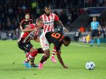 Eindhoven, 15 September 2015
CL 2015/2016
Eerste wedstrijd PSV-Manchester United, eindstand 2-1
Jeffrey Bruma in duel met Anthony Martial