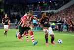 Eindhoven, 15 September 2015
CL 2015/2016
Eerste wedstrijd PSV-Manchester United, eindstand 2-1
Jeffrey Bruma in duel met Anthony Martial