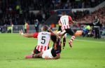 Eindhoven, 15 September 2015
CL 2015/2016
Eerste wedstrijd PSV-Manchester United, eindstand 2-1
Jeffrey Bruma in duel met Anthony Martial