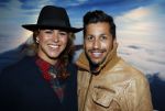 Amsterdam 14 september 2015 
Premiere Everest in pathe arena. Jody Bernal met zijn vrouw