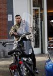 Amsterdam 25 september 2015
Jody Bernal op zijn vespa scooter