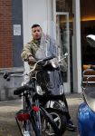 Amsterdam 25 september 2015
Jody Bernal op zijn vespa scooter