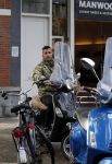 Amsterdam 25 september 2015
Jody Bernal op zijn vespa scooter