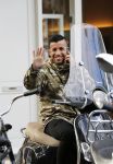 Amsterdam 25 september 2015
Jody Bernal op zijn vespa scooter
