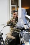Amsterdam 25 september 2015
Jody Bernal op zijn vespa scooter