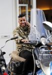 Amsterdam 25 september 2015
Jody Bernal op zijn vespa scooter