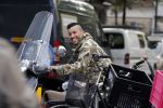 Amsterdam 25 september 2015
Jody Bernal op zijn vespa scooter