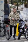 Amsterdam 25 september 2015
Jody Bernal op zijn vespa scooter