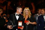 Amsterdam 15 oktober 2015
Uitreiking van de 50e televizierring in carre. Johnny de Mol wint de tv ster en de ring voor Syndroom en Linda de Mol krijgt Oevre prijs.