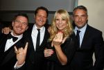 Amsterdam 15 oktober 2015
Uitreiking van de 50e televizierring in carre. Johnny de Mol wint de tv ster en de ring voor Syndroom en Linda de Mol krijgt Oevre prijs. Johnny en Linda met Bert Habets en Mathias Scholten