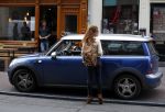 Amsterdam 6 oktober 2015 
Katja Schuurman brnegt haar vriend Freek v Noordwijk van zijn ene restaurant naar zijn andere restaurant ion Amsterdam