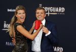 Utrecht 27 september 2015
Premiere the bodyguard met oa Romy Monteiro Mark v Eeuwen  Carolina Dijkhuizen en Patrick Martens. Kim Kotter en Jaap Reesema