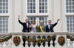 Den Haag 15 september 2015
Prinsjesdag 2015 met Koning Willem Alexander Koningin Maxima prins Constantijn en Prinses Laurentien. Dit jaar wordt de gouden koets voorlopig voor het laatst gebruikt.