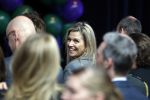 Amsterdam 6 oktober 2015
Koningin Maxima bij symposium platform wijzer in geldzaken in het Tobacco theater, 
Eberhard v d Laan ontvangt haar.