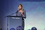 Amsterdam 6 oktober 2015
Koningin Maxima bij symposium platform wijzer in geldzaken in het Tobacco theater, 
Eberhard v d Laan ontvangt haar.