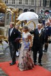 Den Haag 15 september 2015
Prinsjesdag 2015 met Koning Willem Alexander Koningin Maxima prins Constantijn en Prinses Laurentien. Dit jaar wordt de gouden koets voorlopig voor het laatst gebruikt.
